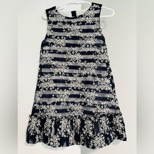 MAYORAL**Gorgeous Navy & White Lace Dress**Size 5 $87